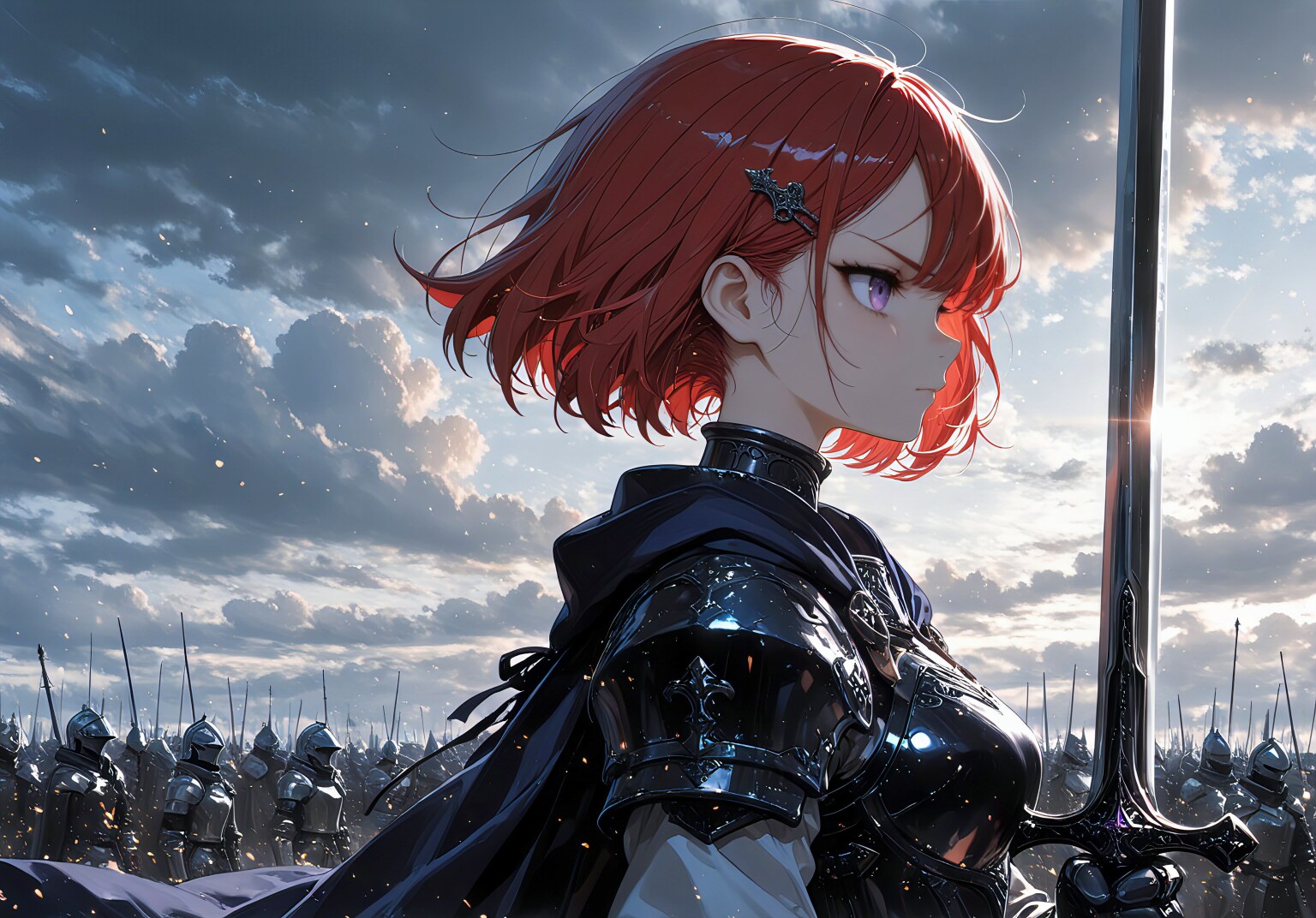 紅き騎士の静かな決意