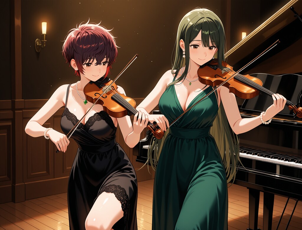若妻たちのヴァイオリンデュオ【流夏×琴乃】