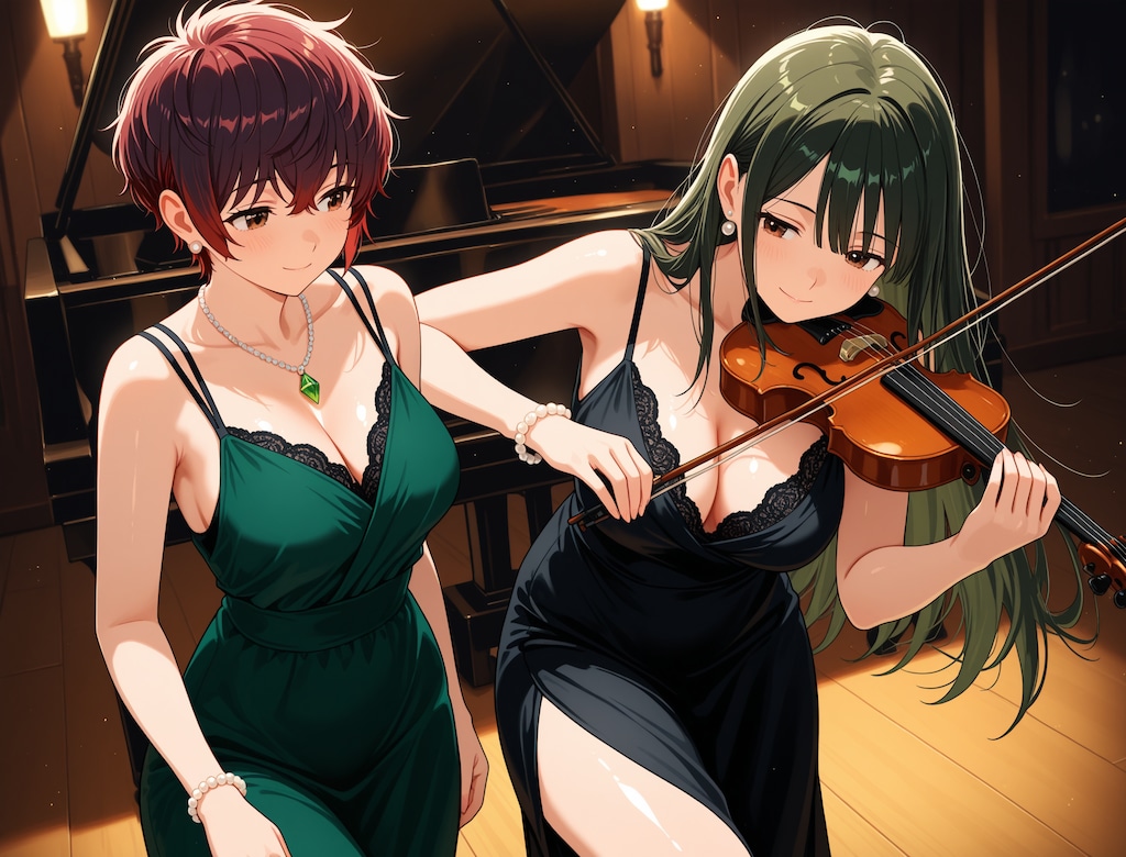 若妻たちのヴァイオリンデュオ【流夏×琴乃】
