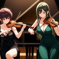 若妻たちのヴァイオリンデュオ【流夏×琴乃】 3枚目