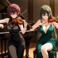 若妻たちのヴァイオリンデュオ【流夏×琴乃】 4枚目