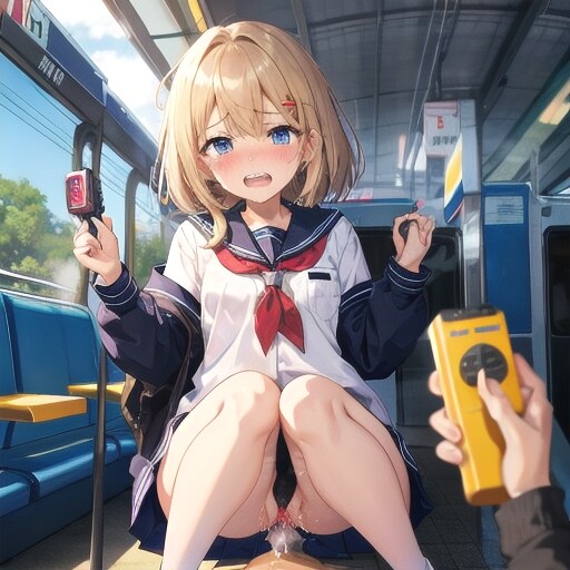 バスで