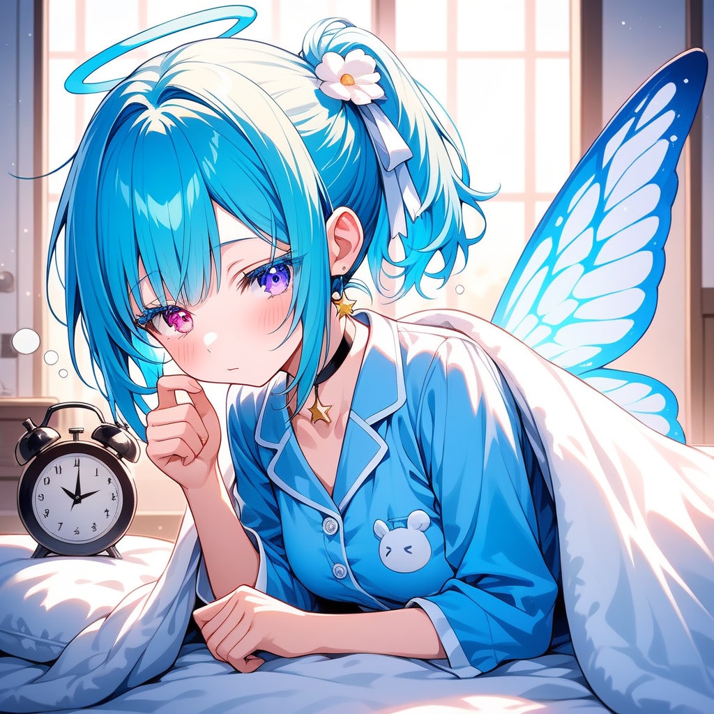 うちの子たちと朝の1コマ