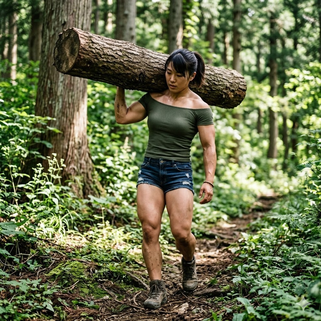 Strong girl