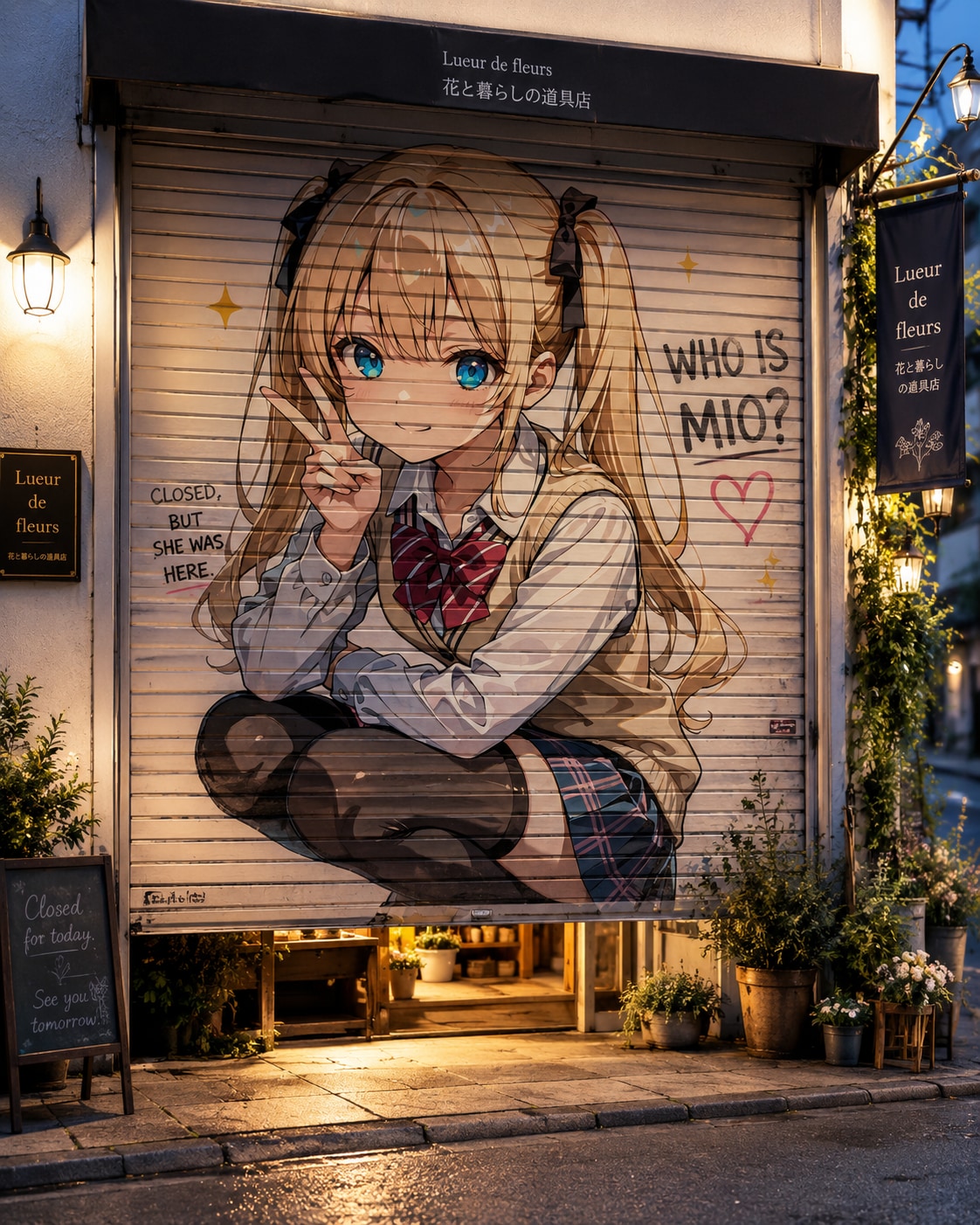 シャッターアート | の人気AIイラスト・グラビア