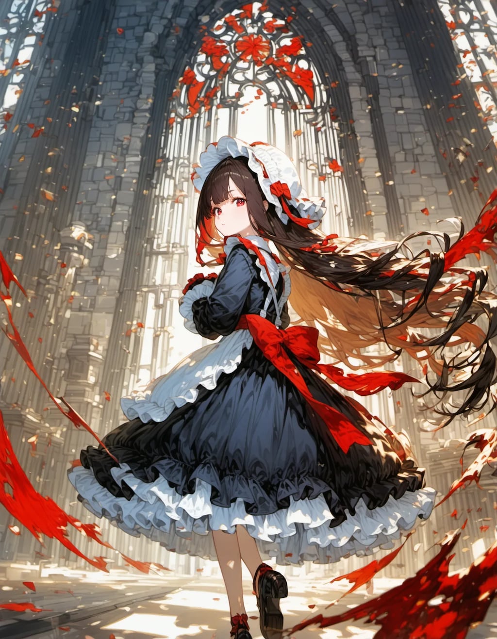 The Scarlet Bloom of Ruins