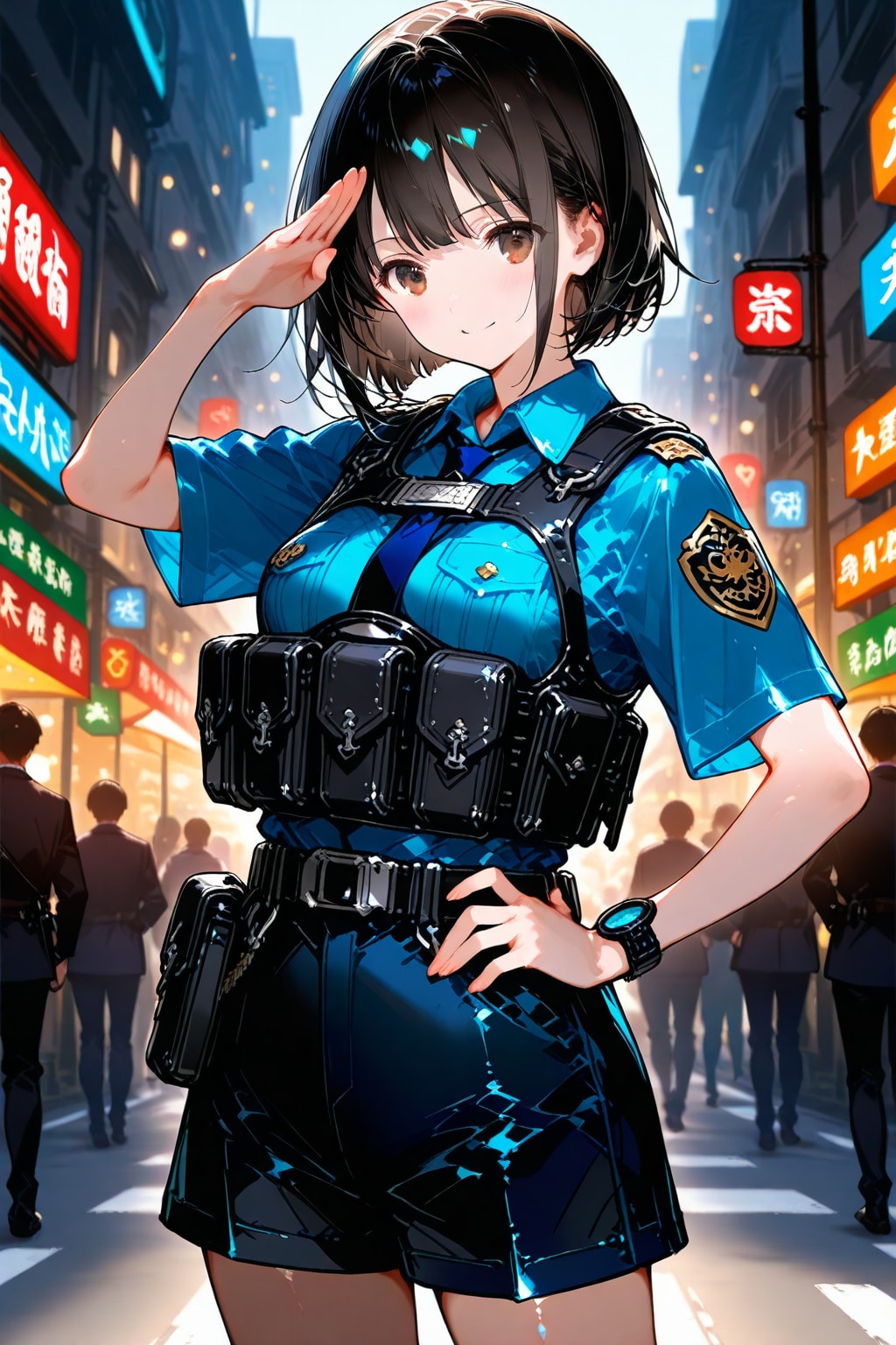 GRIPHONで婦警さん　250724