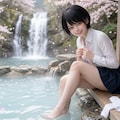 温泉グラビア① 4枚目