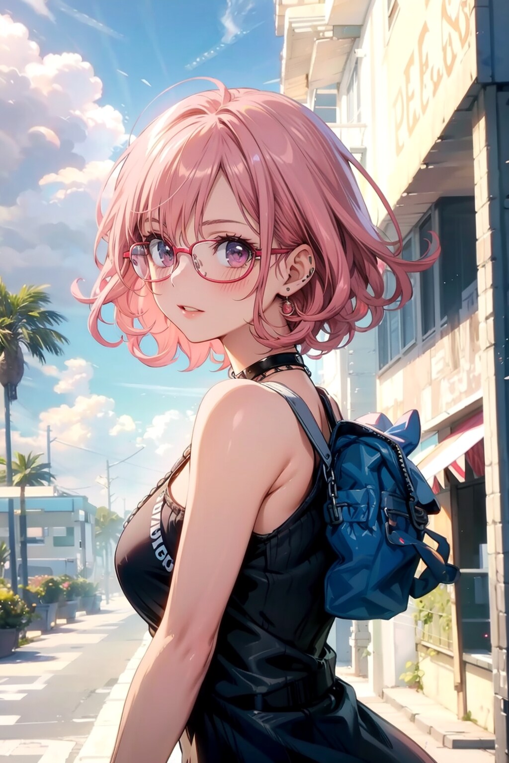 眼鏡少女20240609 | の人気AIイラスト・グラビア