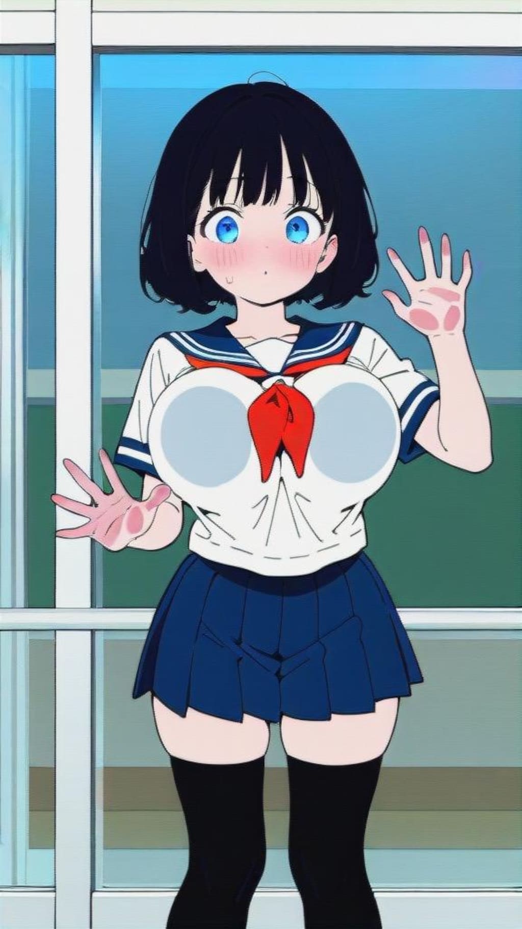 のぞきこむ