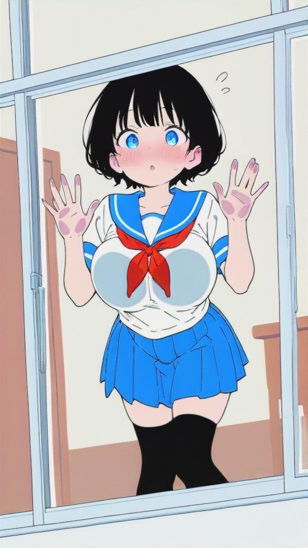 のぞきこむ