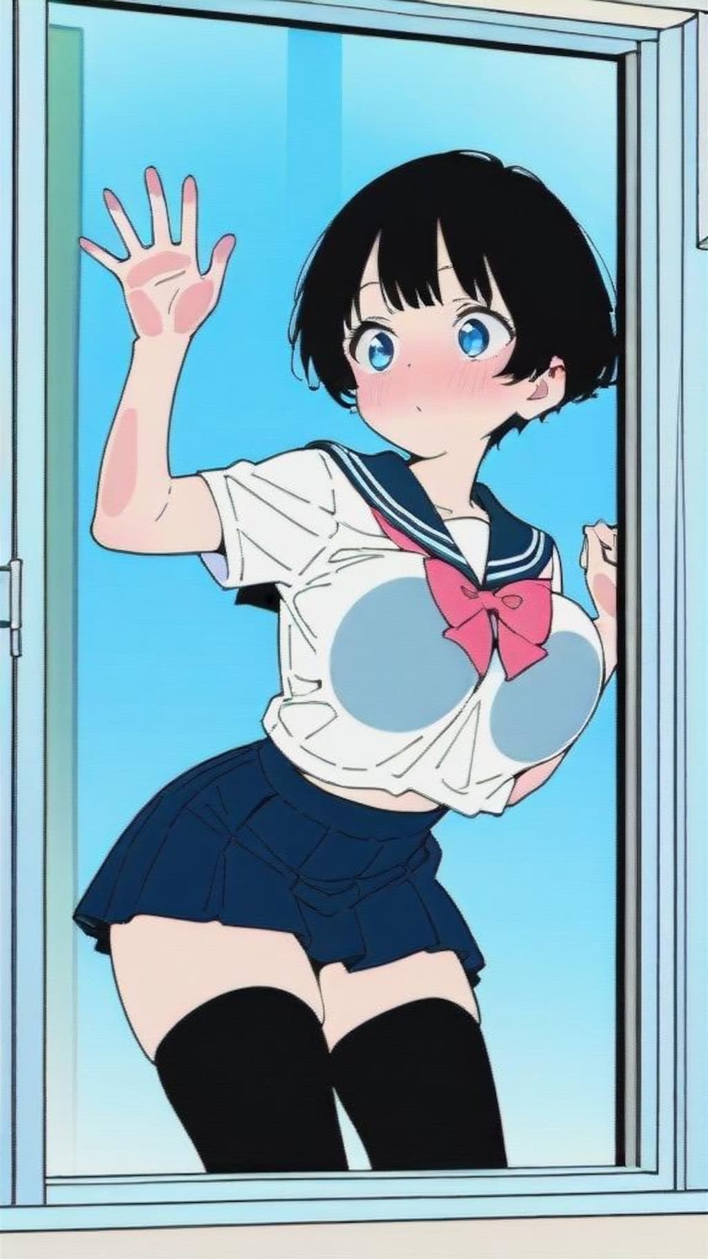 のぞきこむ