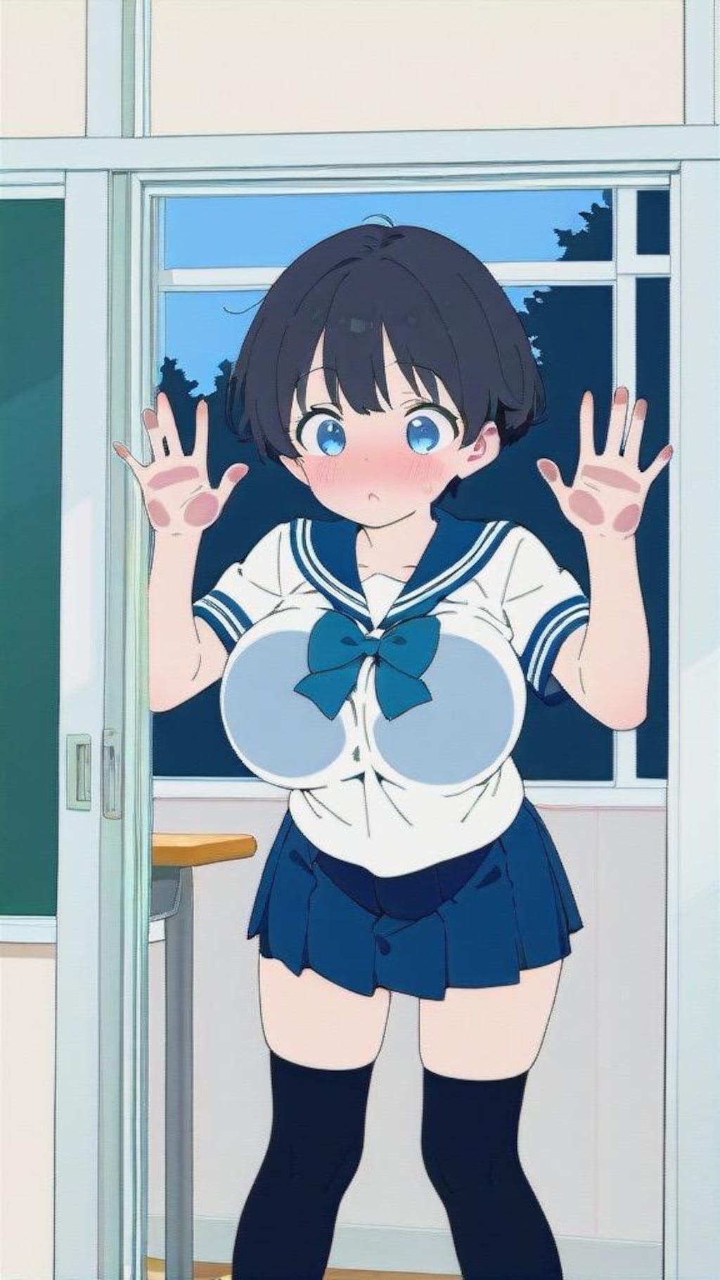 のぞきこむ