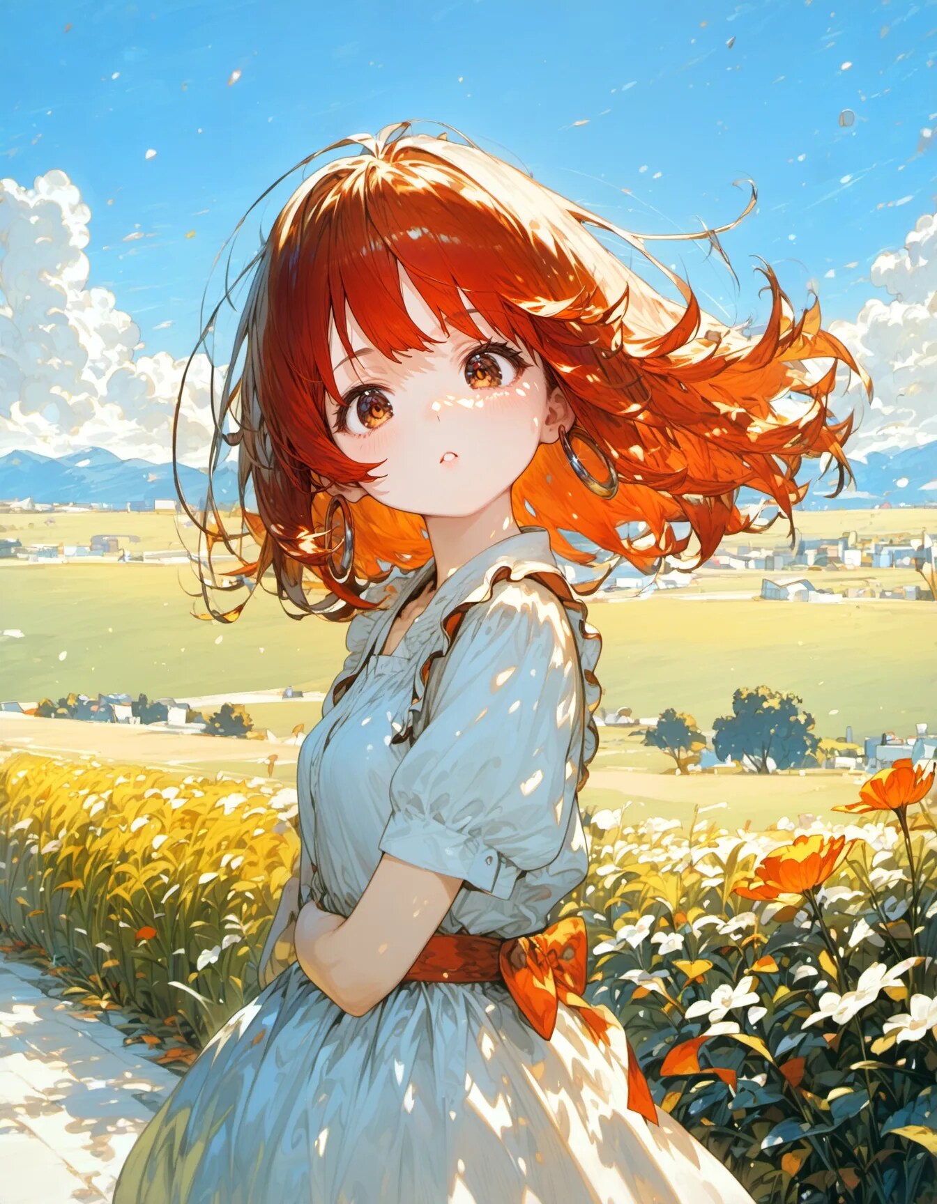 Whispers of the Meadow | の人気AIイラスト・グラビア