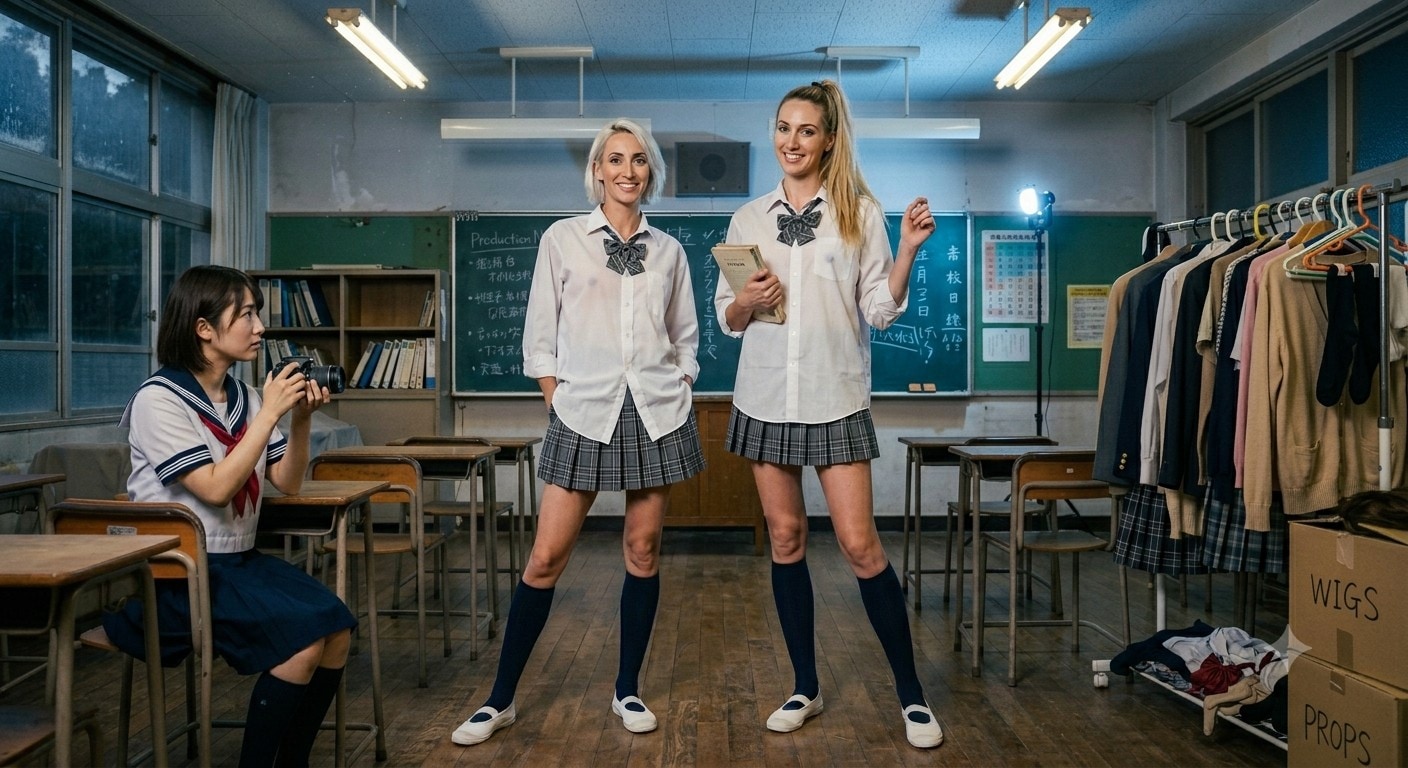 外国人向け青春コスプレ