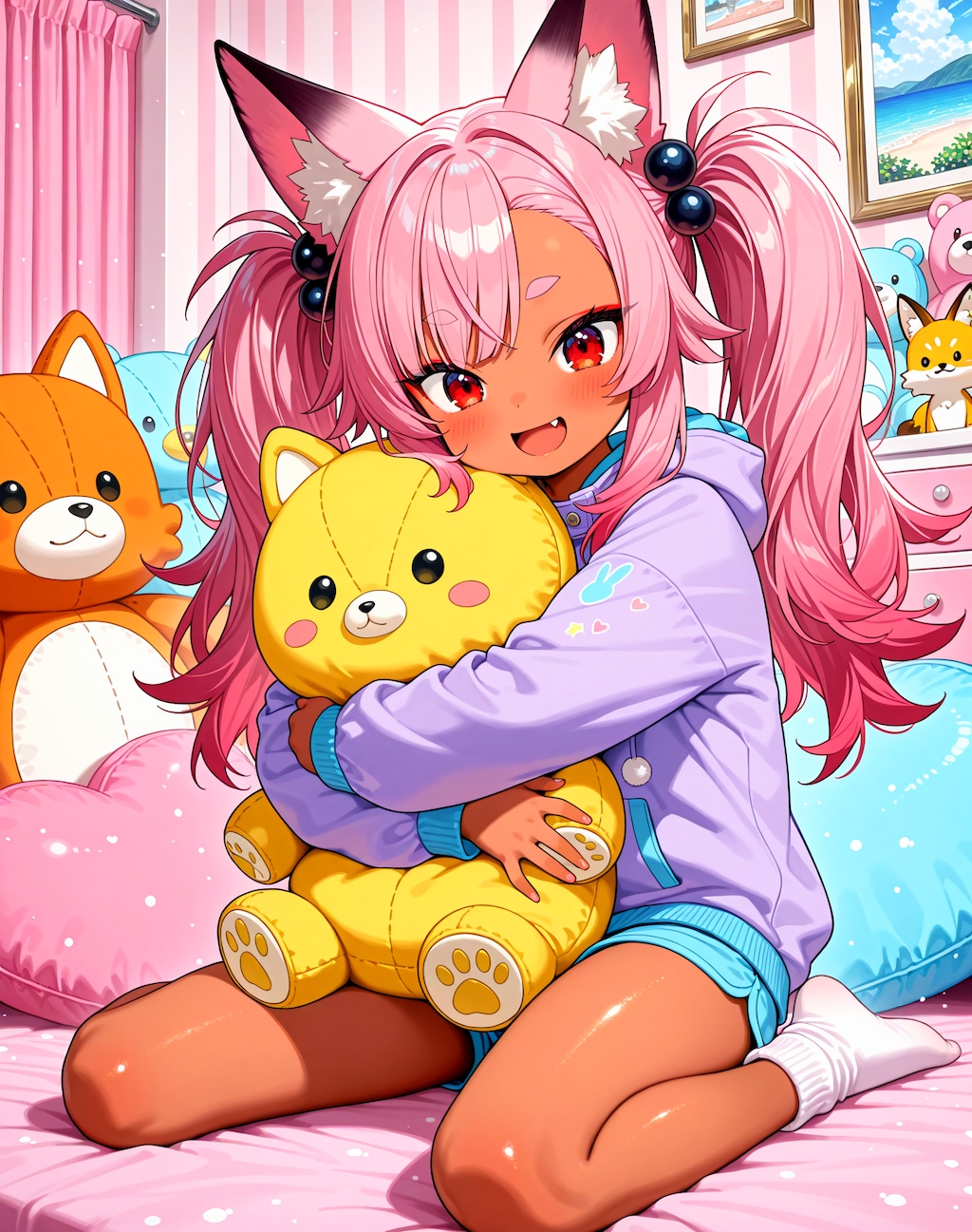 ツインテールなうちの子