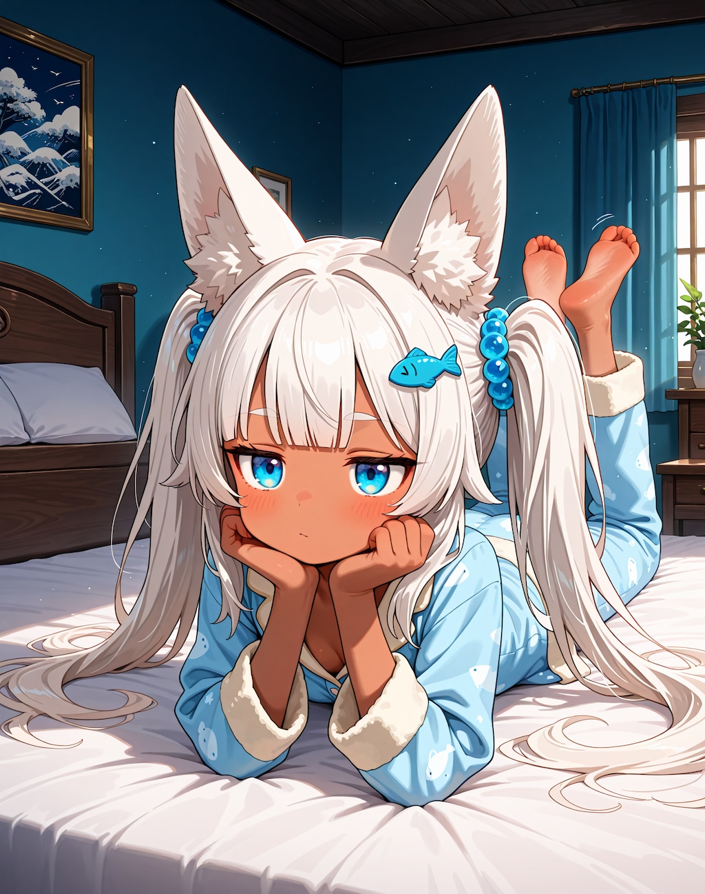 ツインテールなうちの子