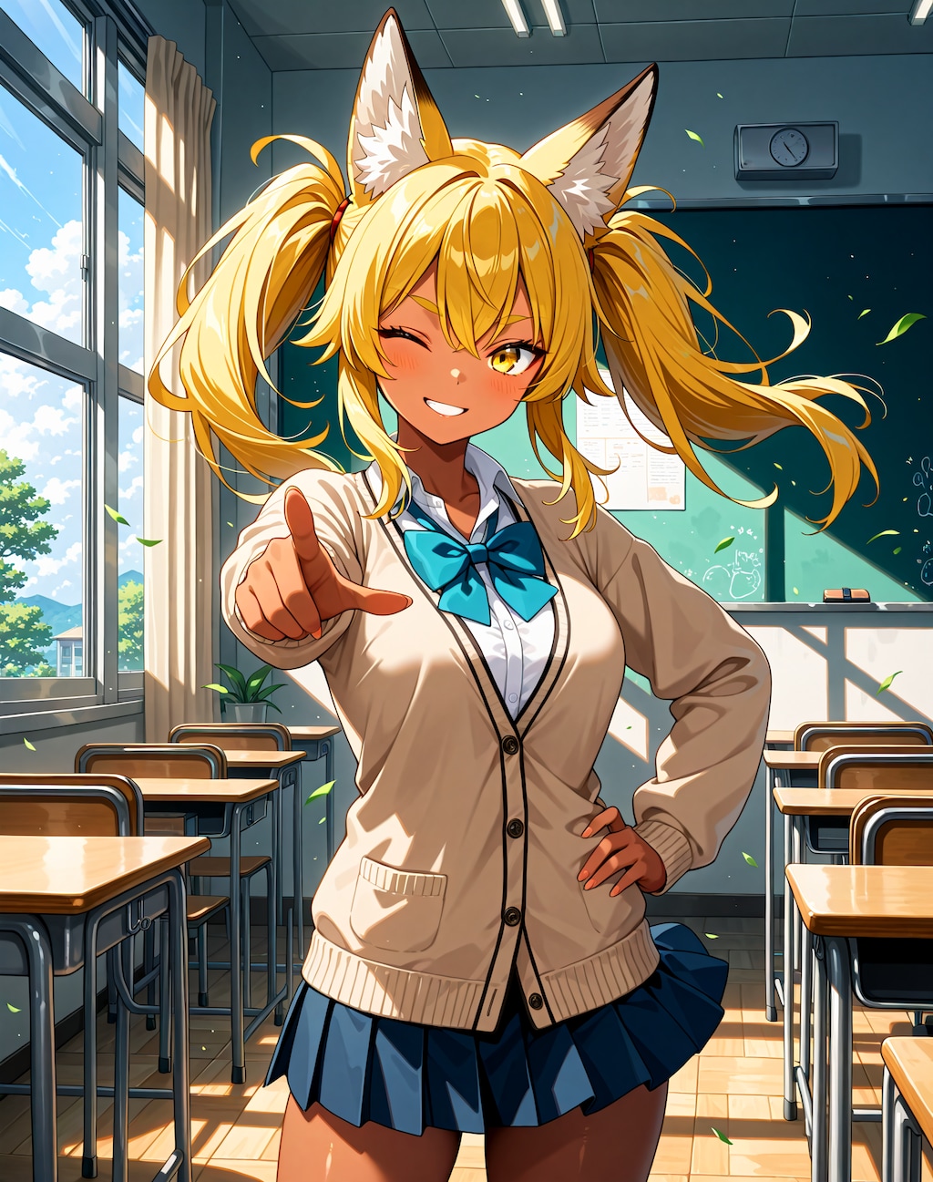 ツインテールなうちの子