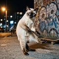 シャム猫 4枚目