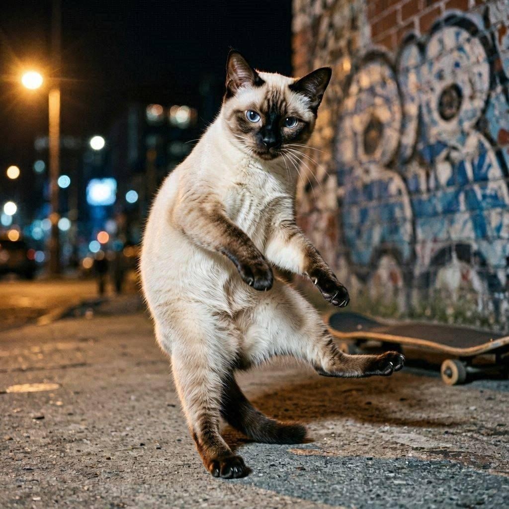 シャム猫