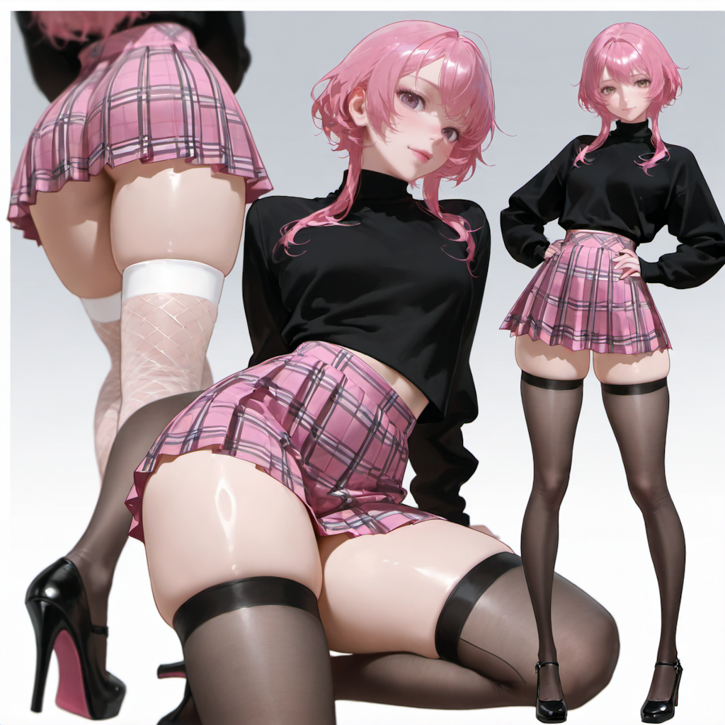 絶対領域おかわり自由　ミニスカ版