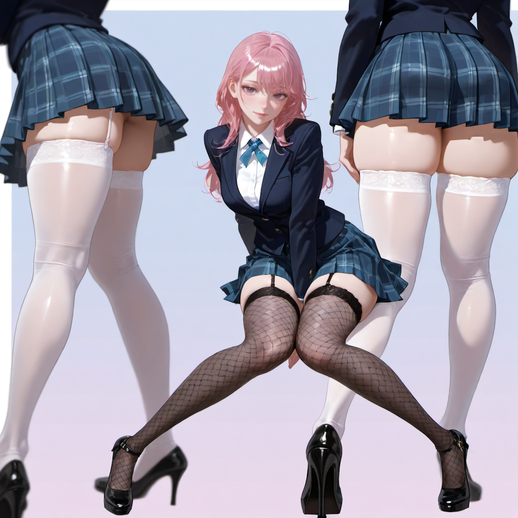 絶対領域おかわり自由　ミニスカ版