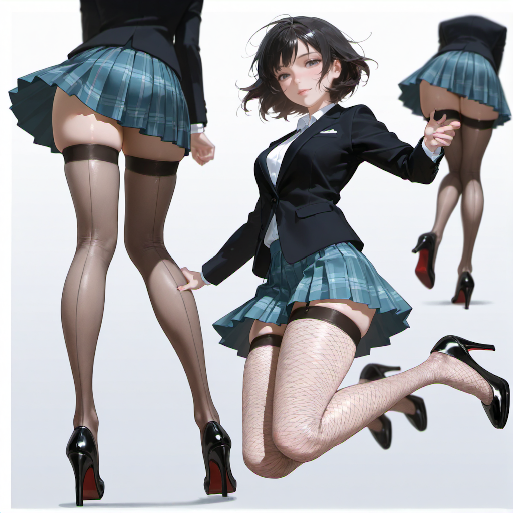 絶対領域おかわり自由　ミニスカ版