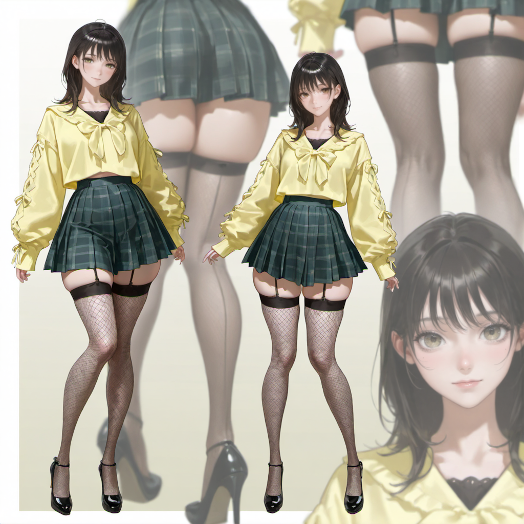 絶対領域おかわり自由　ミニスカ版