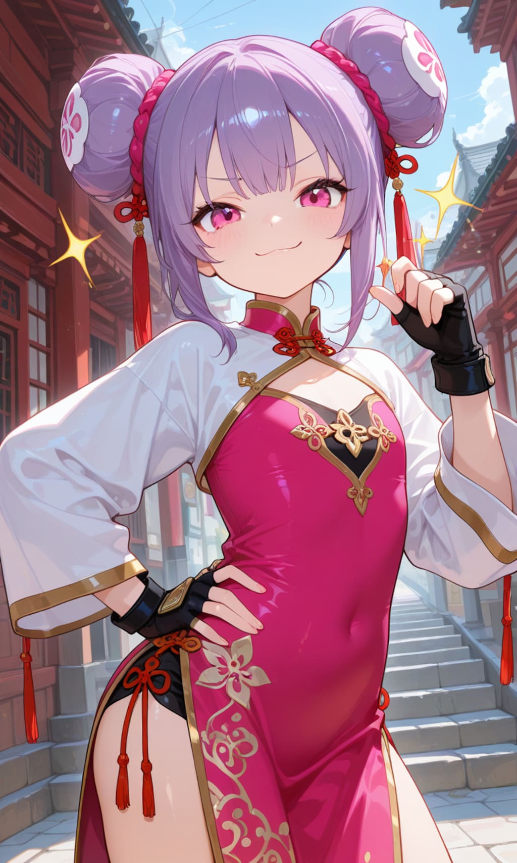 武闘家ドヤ顔チャイナ娘✨️
