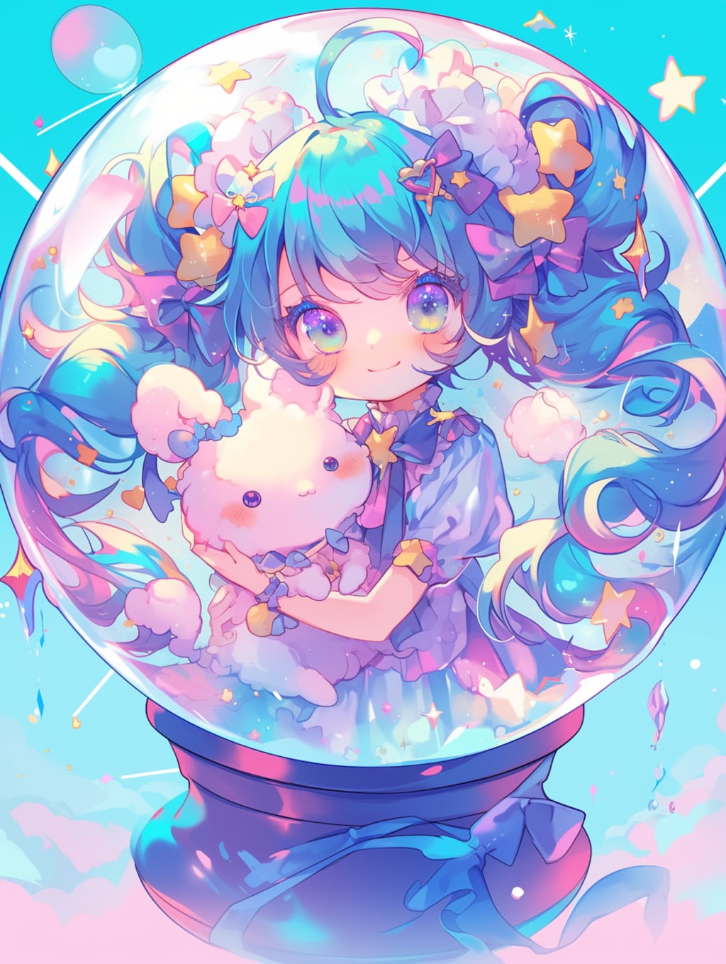 「瓶詰の少女」蒼95