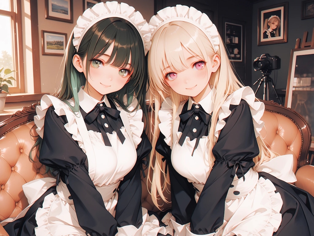 写真の日記念『5/10(メイドの日)に撮った二人』