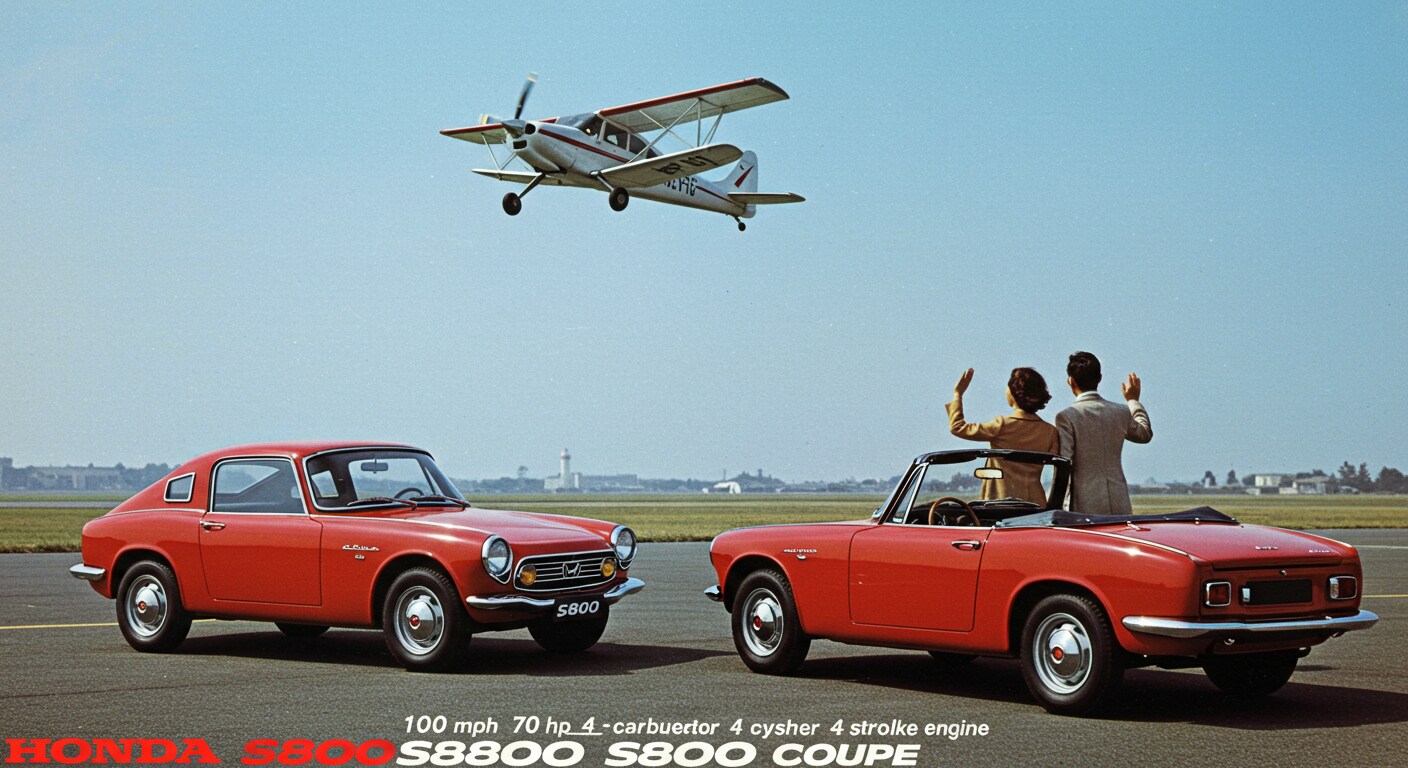 ホンダS800 | の人気AIイラスト・グラビア