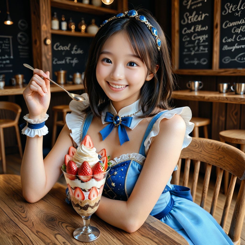 魔法少女-いちごパフェに夢中