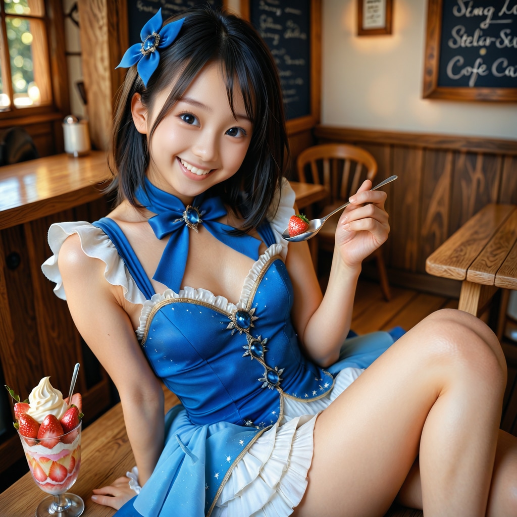魔法少女-いちごパフェに夢中