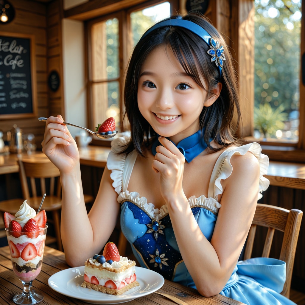 魔法少女-いちごパフェに夢中