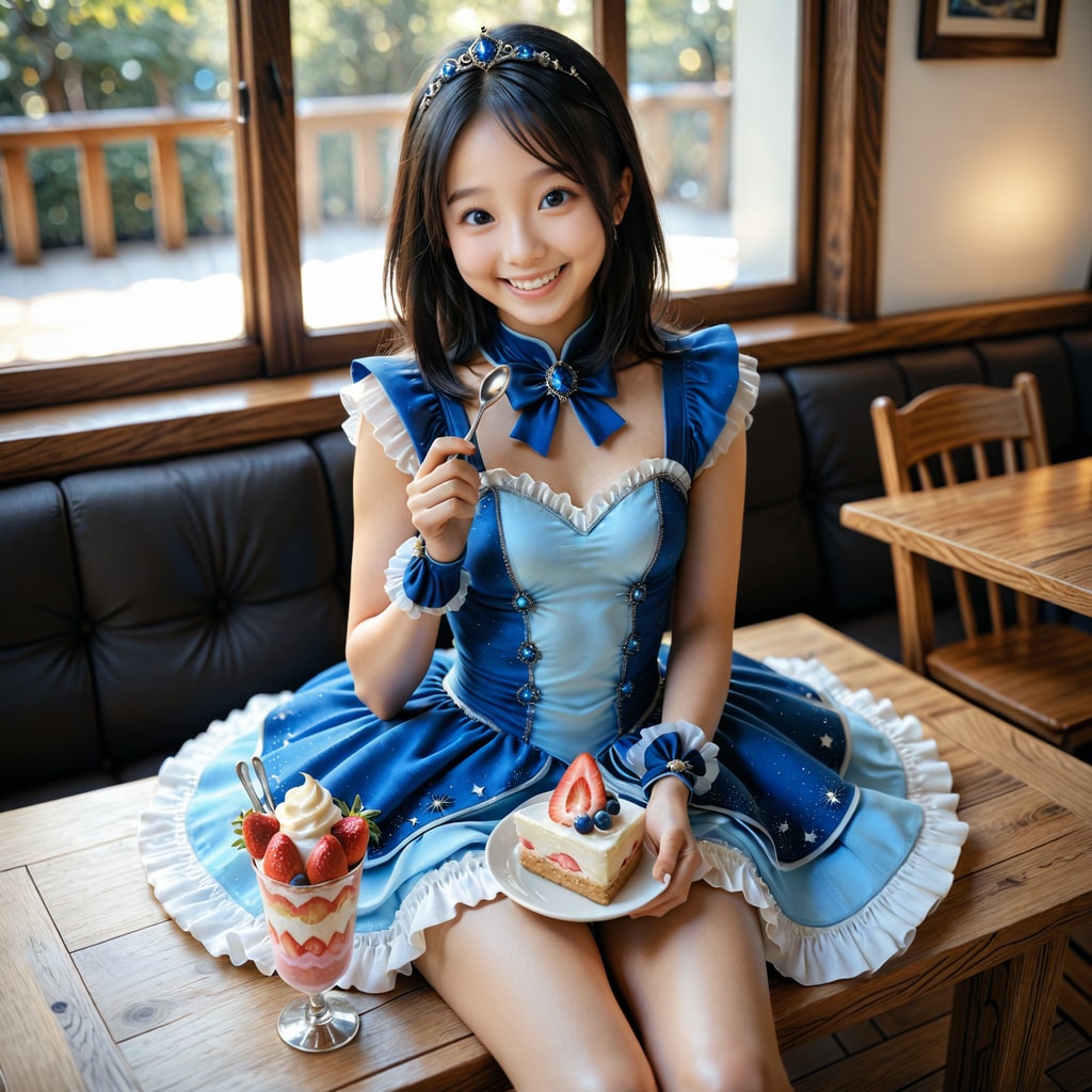 魔法少女-いちごパフェに夢中