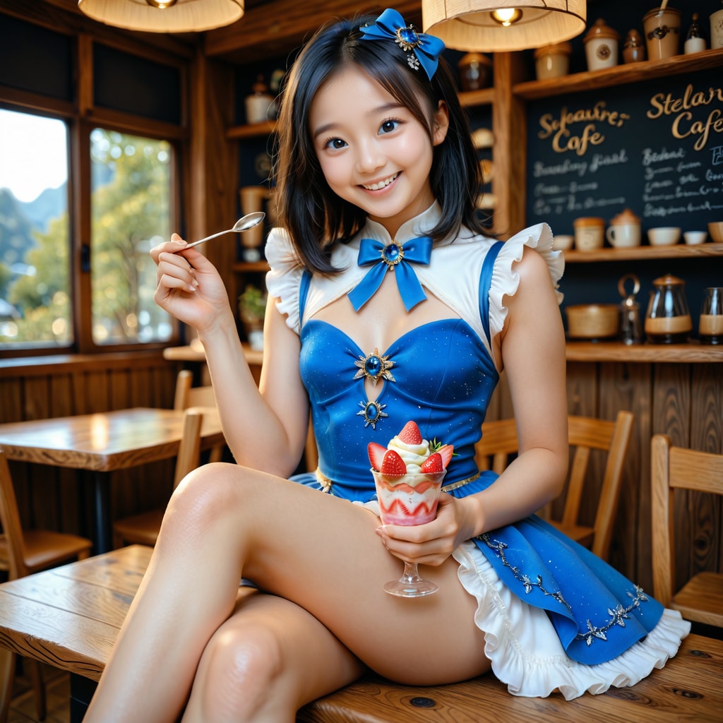 魔法少女-いちごパフェに夢中