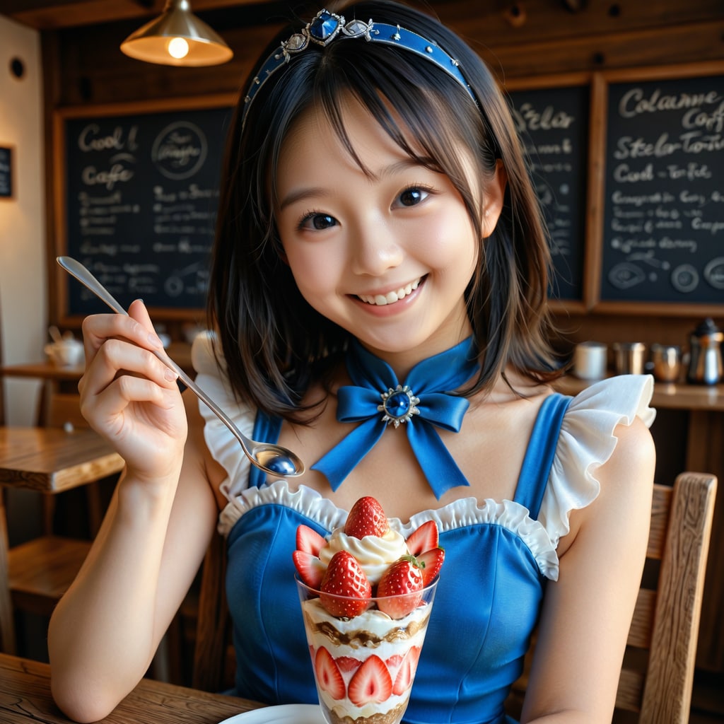 魔法少女-いちごパフェに夢中