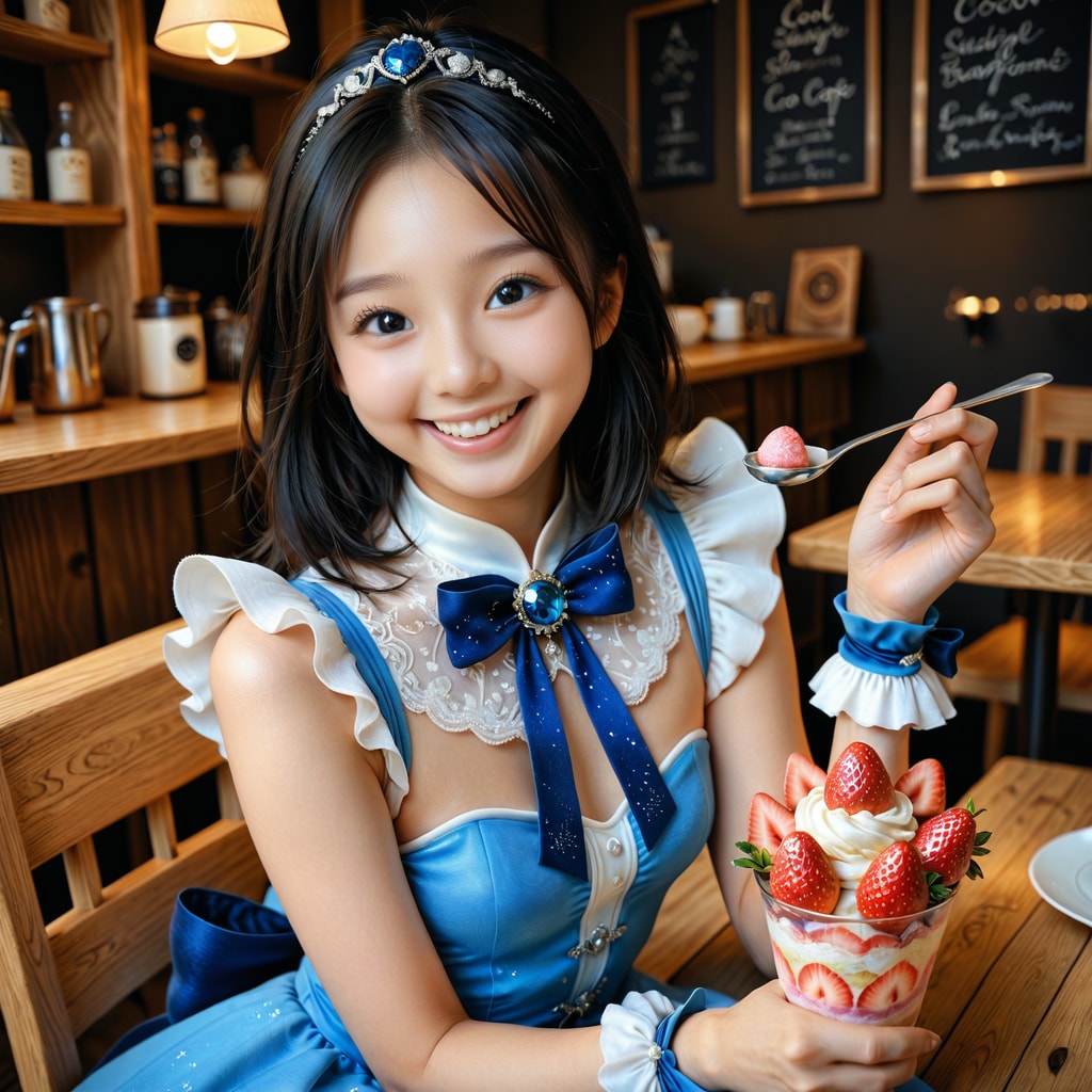 魔法少女-いちごパフェに夢中