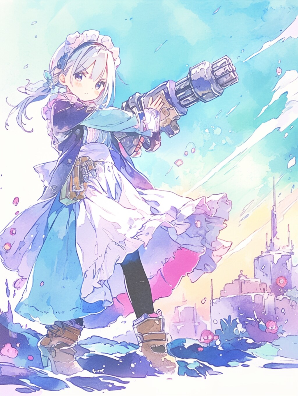 メカ✖メイド少女