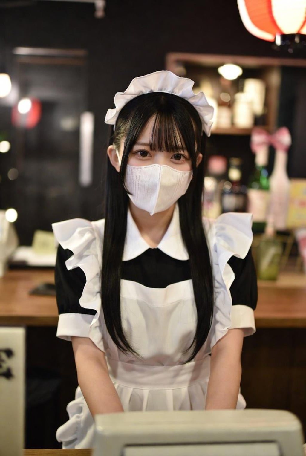 マスクでも美人