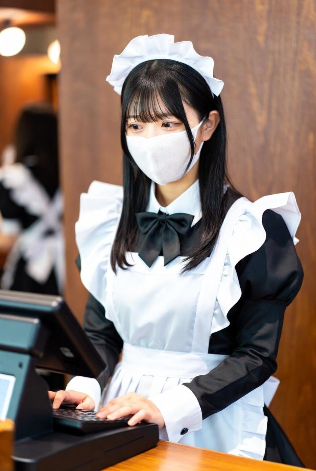 マスクでも美人