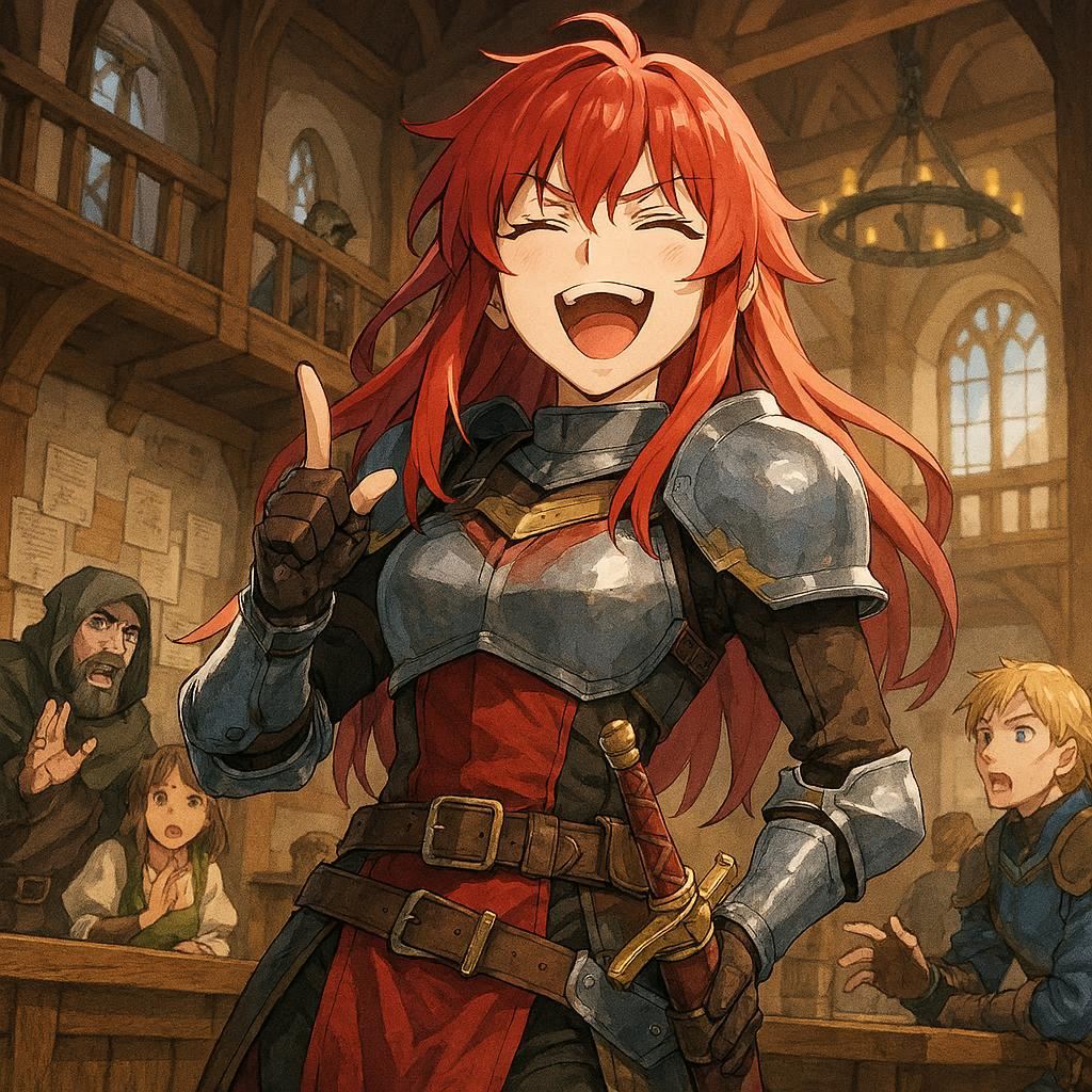 上機嫌な戦士 | の人気AIイラスト・グラビア