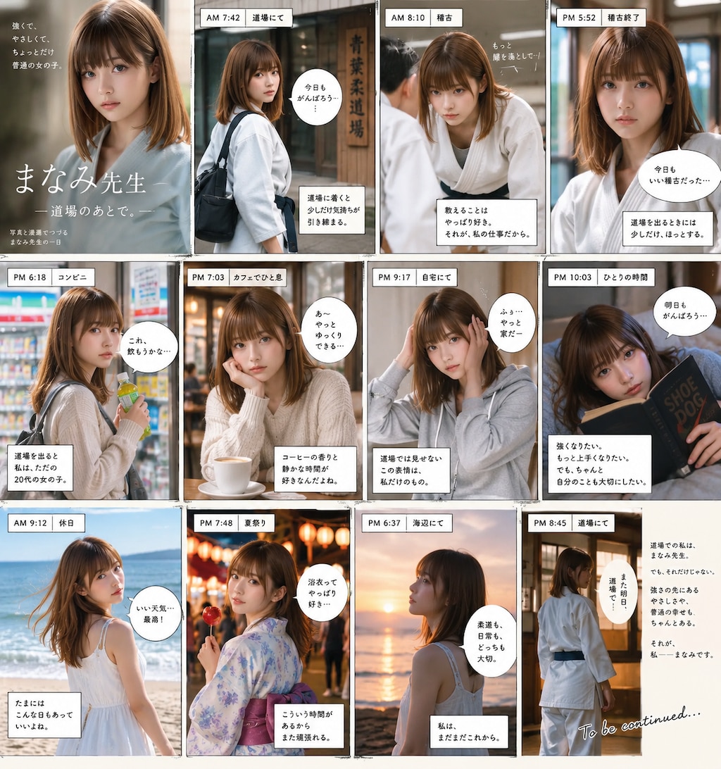 まなみ先生ファースト写真集～道場のあとで