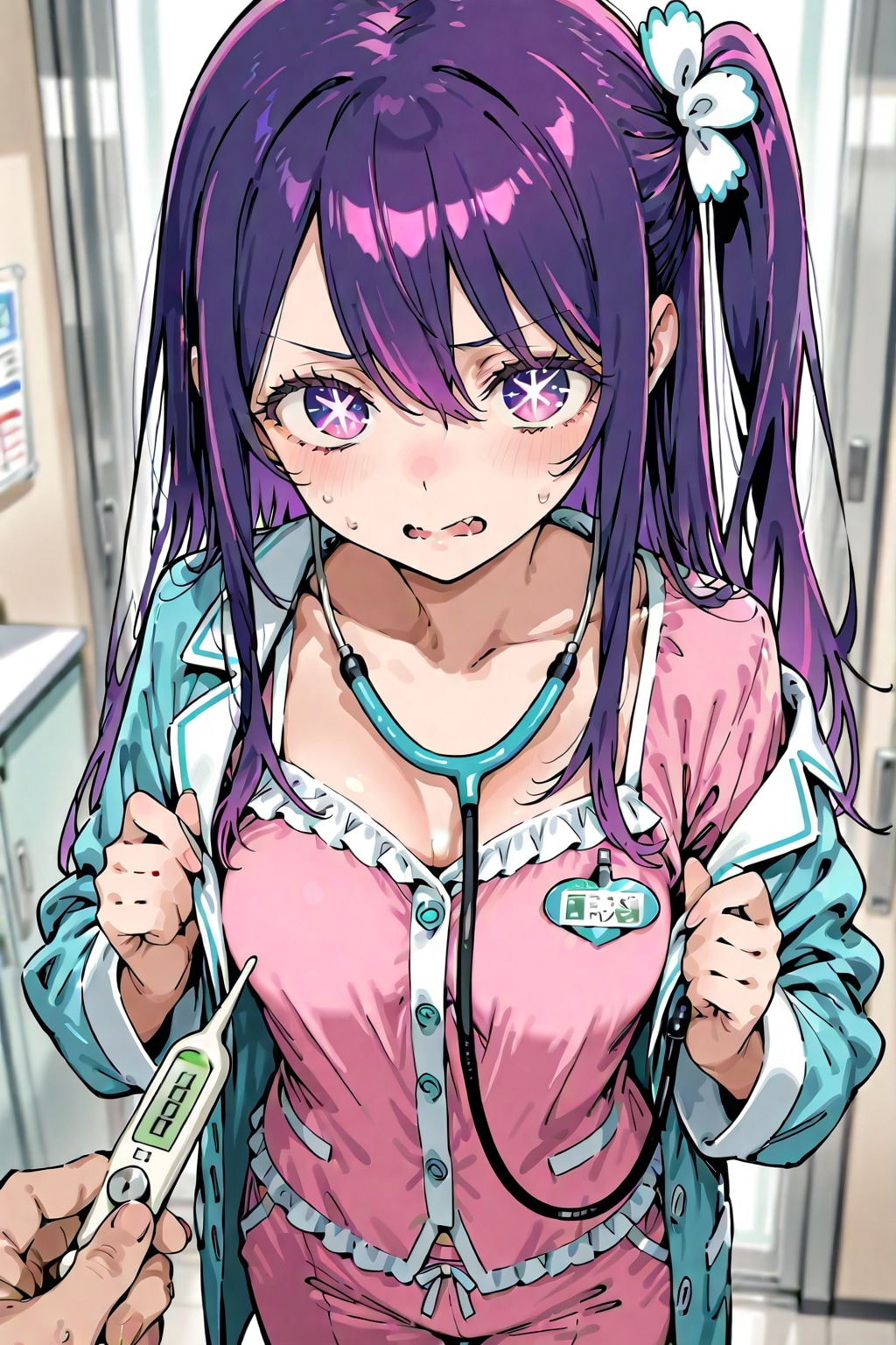 星野アイ パジャマで発熱外来