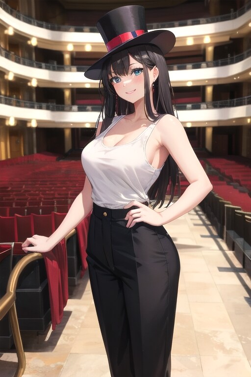 かっこかわいいダンサー白鳥英美梨の開演時