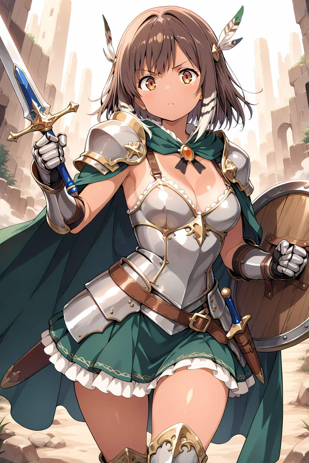 ちちぷい戦士の日焼け跡さん