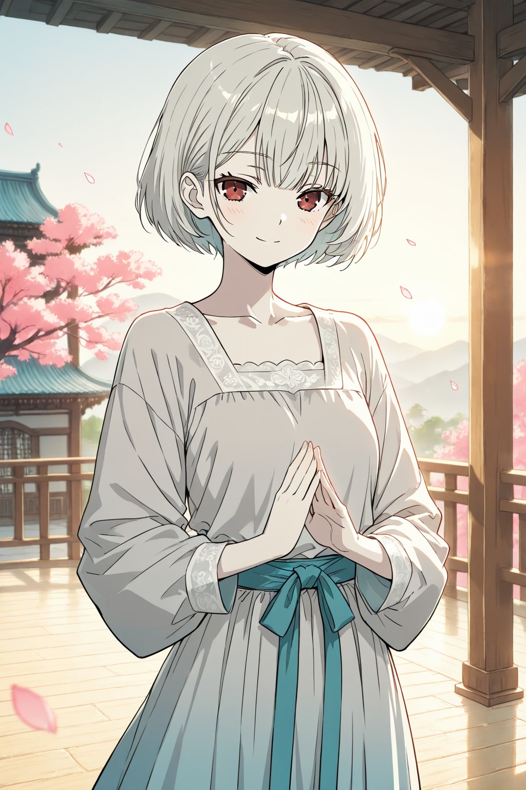 漢服の夕