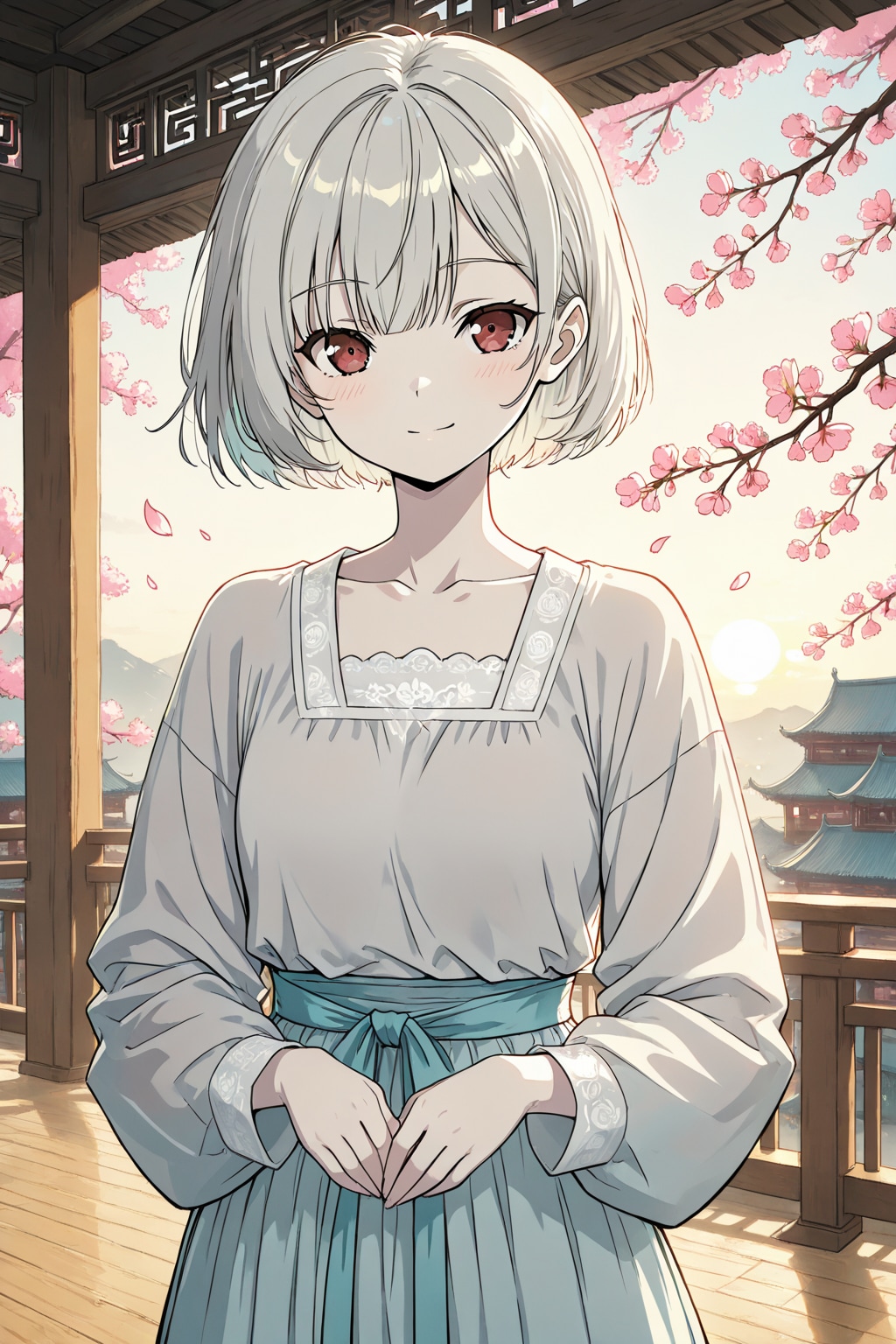 漢服の夕