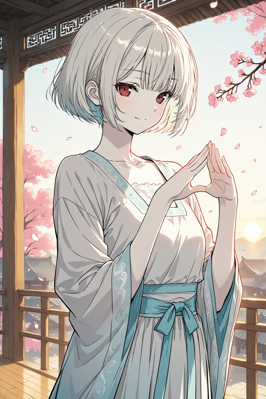 漢服の夕